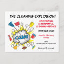 Search for cleaning service postcards Janitorial
