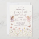 Search for magical 1st birthday invitations Girl