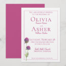 Search for single flower invitations Pink
