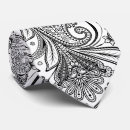 Search for black and white paisley ties Ornate