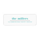 Search for graphic return address labels Elegant