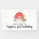 Search for farm birthday banners Pig