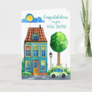 Search for new cat congratulations cards Housewarming