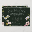 Search for botanical calendar save the dates Modern