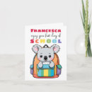 Search for new school cards Back to school