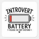 Search for do not disturb stickers Introvert