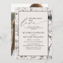 Search for black and blush wedding invitations Boho