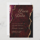Search for burgundy gold save the dates Script
