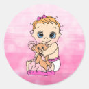 Search for teddy bear first birthday stickers Pink