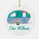 Search for vintage camper christmas tree decorations Happy campers