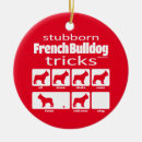 Search for french bulldog christmas tree decorations Frenchie