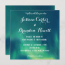 Search for northern lights wedding invitations Winter