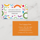 Search for circle business cards Geometric