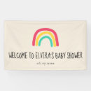 Search for welcome baby shower banners Whimsical