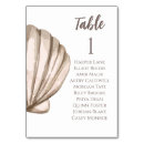 Search for seashells table cards Nautical