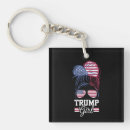 Search for trump for president key rings 2025