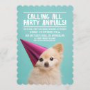 Search for puppies invitations Calling all party animals