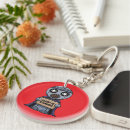 Search for night round key rings Red