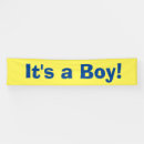 Search for baby announcement boy banners It's a boy