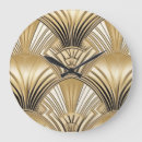 Search for art deco black gold clocks Pattern
