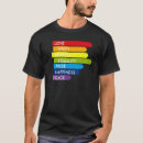 Search for lbgtq tshirts Rainbow