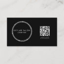 Search for hair business cards Black