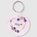 Search for flower pattern rounded key rings Mother