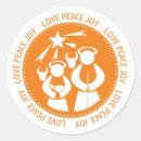 Search for love peace and joy stickers Minimal