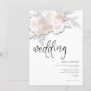 Search for pastel floral wedding invitations Blush pink