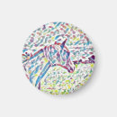 Search for artwork round magnets Abstract