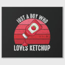 Search for ketchup wrapping paper Food