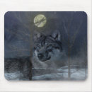 Search for wolf spirit mousepads Full moon