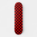 Search for black and red skateboards Chequered