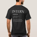 Search for internship tshirts Definition