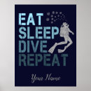 Search for scuba diving posters Ocean