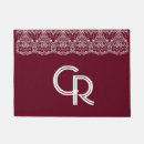 Search for burgundy maroon doormats Elegant