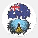 Search for flag of st lucia stickers Saint lucian