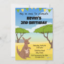 Search for kangaroo birthday invitations Joey