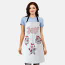 Search for bauble aprons Red