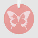 Search for pink butterfly christmas tree decorations Illustration