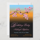 Search for sakura birthday invitations Pink