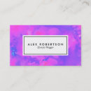 Search for blue tie dye business cards Pink