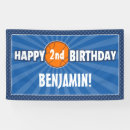Search for sports birthday banners Navy blue