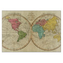 Search for world map chopping boards School