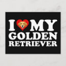 Search for funny dog saying postcards Golden retriever