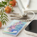Search for waving rectangular key rings Aqua