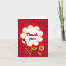Search for ladybug thank you cards Black