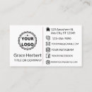 Search for upload business cards Logo