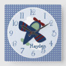 Search for airplane nursery art Baby boy
