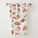 Search for sea shell bath towels Coastal